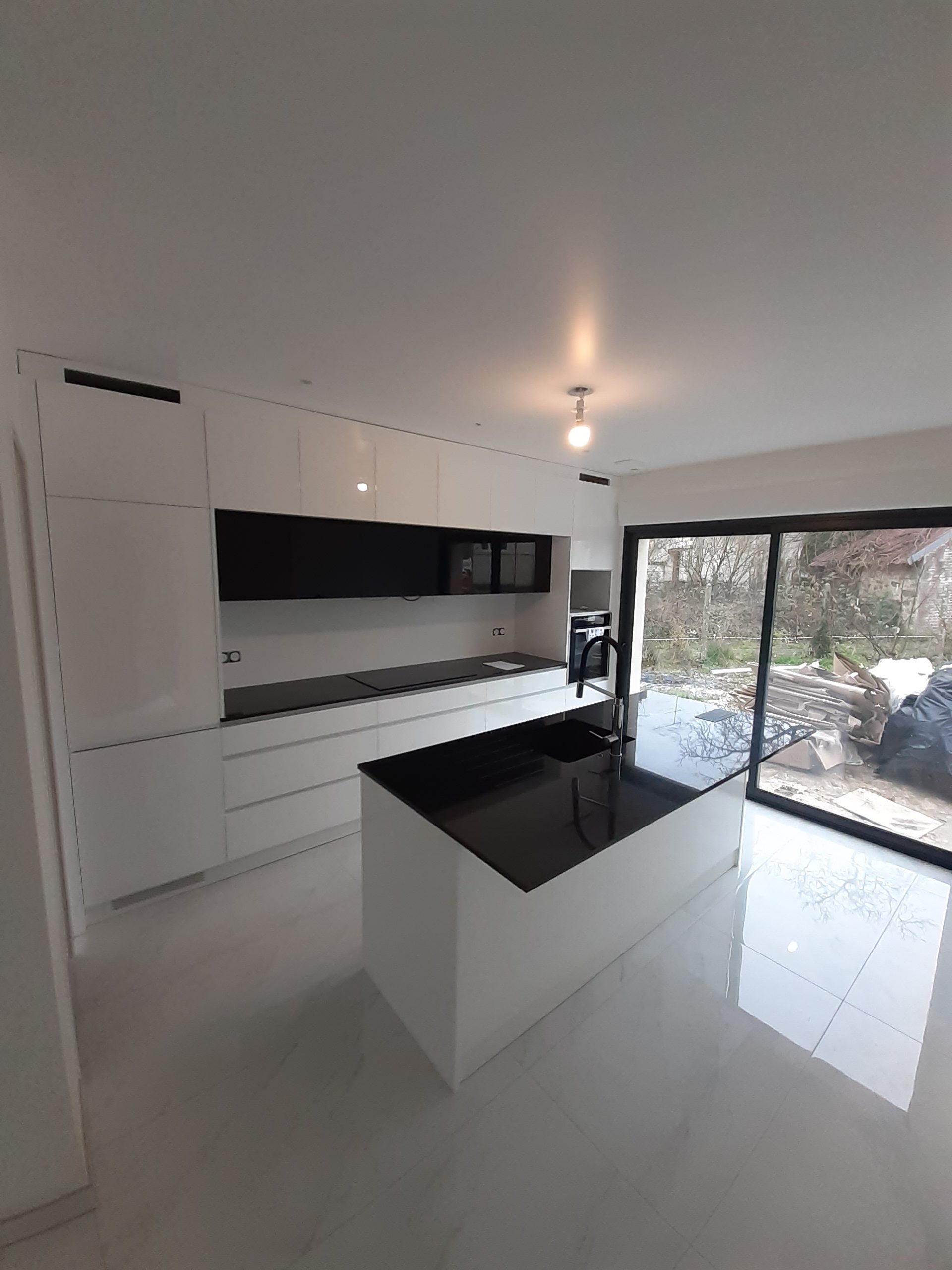 Cozinha branca / clara